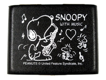 【ポスト投函】SNOOPY with Music　SAS-05　ブラック　5枚収納　SAS05　アルトサックス用リードケース　スヌーピーバンドコレクション【sm... 画像