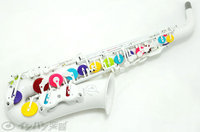 【選べるパッド、数量限定ケース付き♪】Vibrato Sax ヴァイブラート サックス / A1S SERIE3 RAINBOW 通称プラスチックサックス【送料... 画像