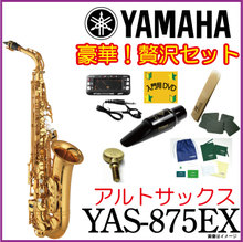 【豪華セット付き】【新品】【5年保証】【送料無料】YAMAHA ヤマハ / YAS-875EX 【Alto】【アルトサックス本体】【驚く程吹きやすい！】【Bir... 画像