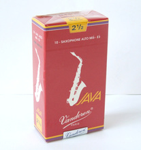 Vandoren SR2625R アルトサックスリード JAVA FILED-RED CUT [2.5] 画像