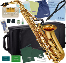 YAMAHA ( ヤマハ ) アルトサックス YAS-280 新品 管楽器 ゴールド 管体 ネック E♭ 本体 初心者 サックス alto saxophone ... 画像