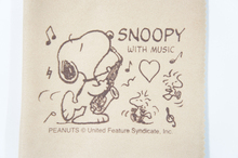 【ポスト投函】SNOOPY with Music　SCLOTH-SX　サックス柄クリーニングクロス　スヌーピーバンドコレクション/SNOOPY BAND COL... 画像